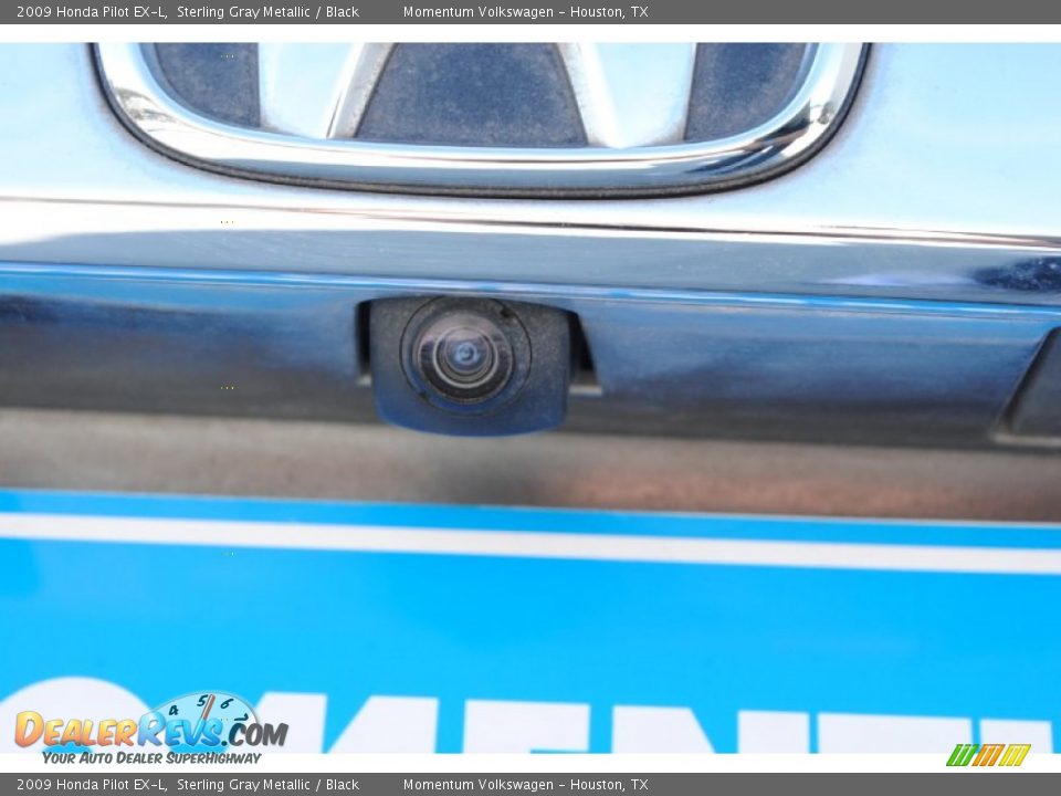 2009 Honda Pilot EX-L Sterling Gray Metallic / Black Photo #10