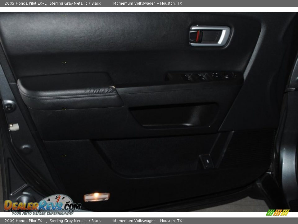 2009 Honda Pilot EX-L Sterling Gray Metallic / Black Photo #12