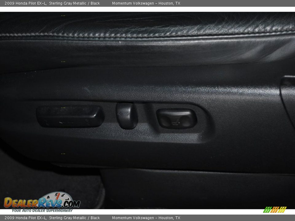 2009 Honda Pilot EX-L Sterling Gray Metallic / Black Photo #13