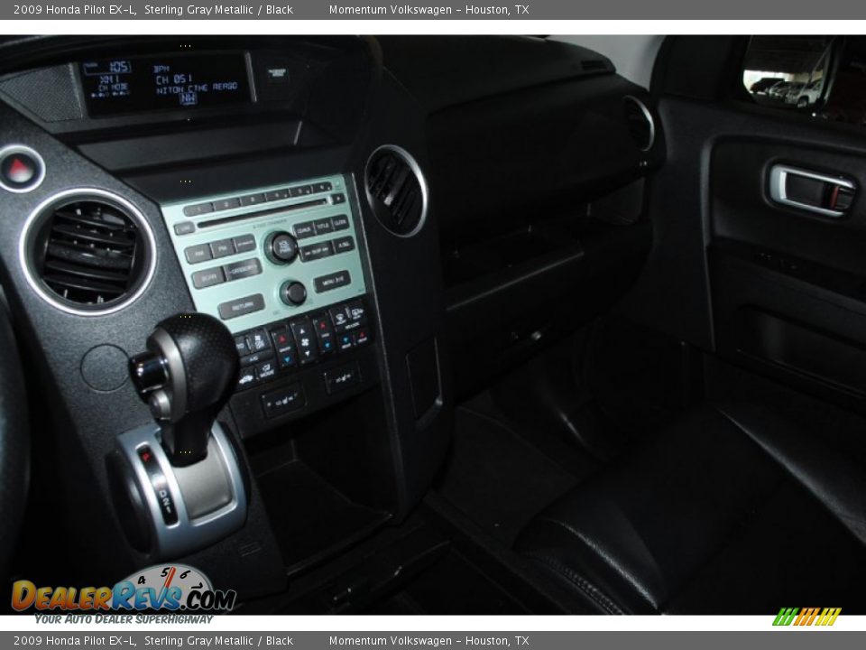 2009 Honda Pilot EX-L Sterling Gray Metallic / Black Photo #16