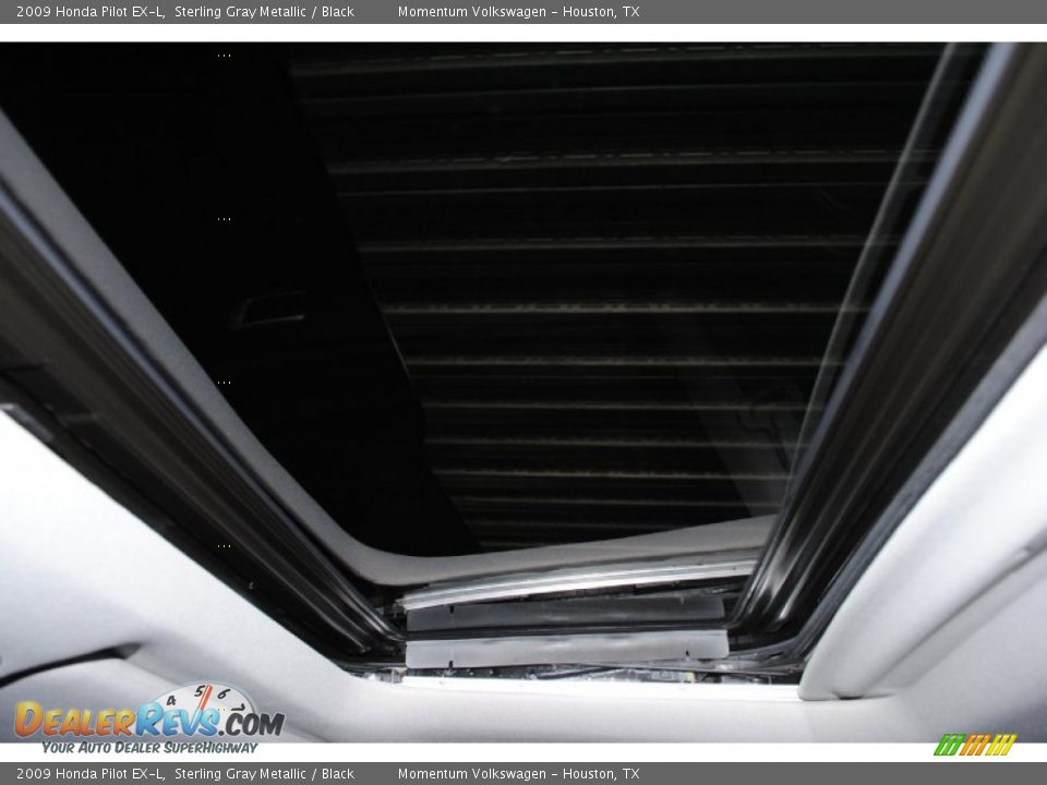 2009 Honda Pilot EX-L Sterling Gray Metallic / Black Photo #18