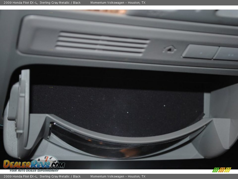 2009 Honda Pilot EX-L Sterling Gray Metallic / Black Photo #19