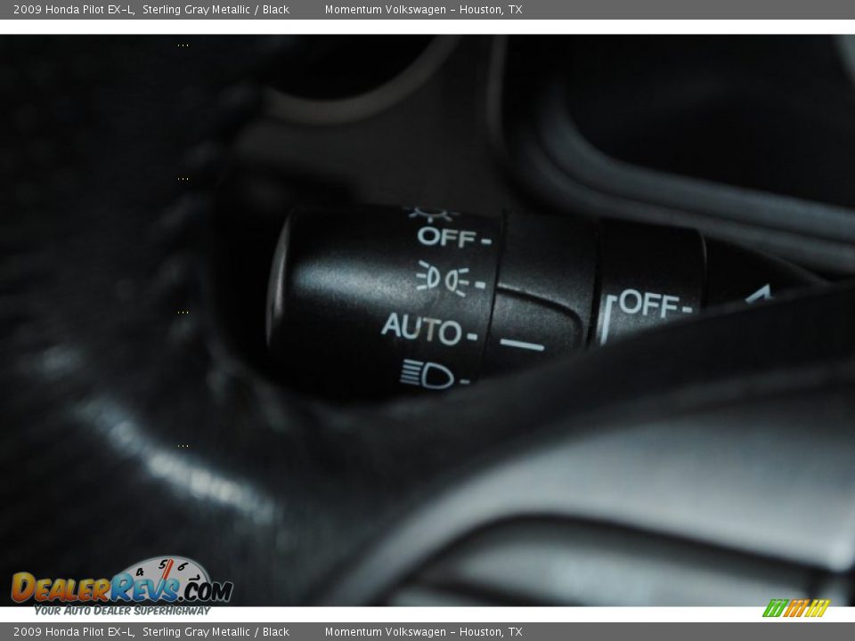 2009 Honda Pilot EX-L Sterling Gray Metallic / Black Photo #28