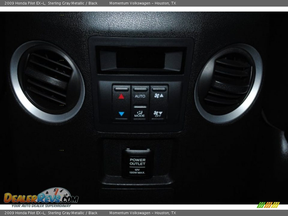 2009 Honda Pilot EX-L Sterling Gray Metallic / Black Photo #33