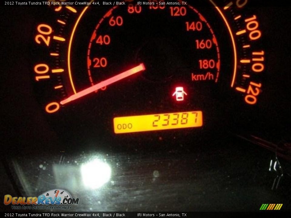 2012 Toyota Tundra TRD Rock Warrior CrewMax 4x4 Black / Black Photo #12