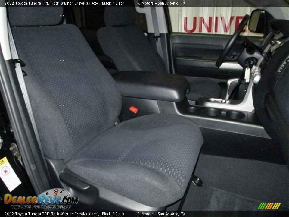 2012 Toyota Tundra TRD Rock Warrior CrewMax 4x4 Black / Black Photo #19