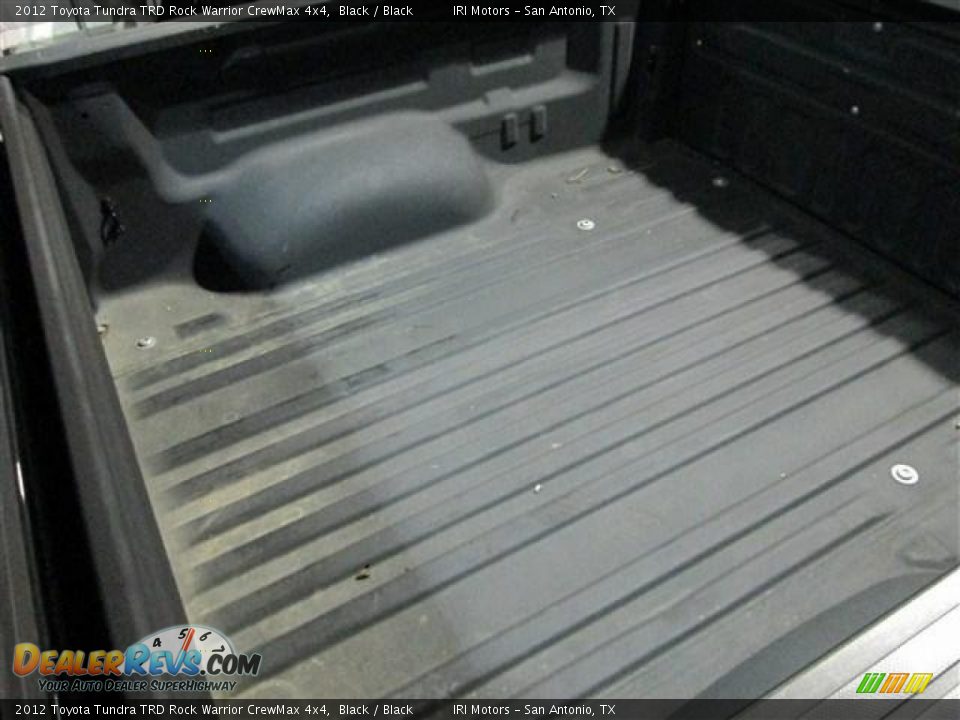 2012 Toyota Tundra TRD Rock Warrior CrewMax 4x4 Black / Black Photo #22