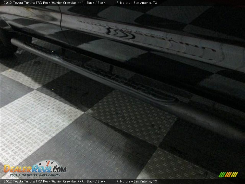 2012 Toyota Tundra TRD Rock Warrior CrewMax 4x4 Black / Black Photo #23