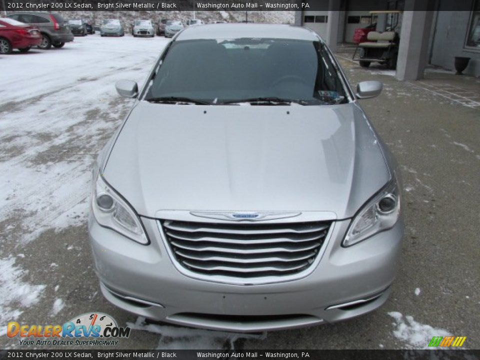 2012 Chrysler 200 LX Sedan Bright Silver Metallic / Black Photo #4