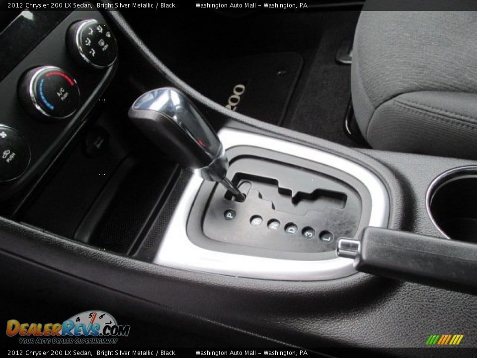 2012 Chrysler 200 LX Sedan Bright Silver Metallic / Black Photo #15