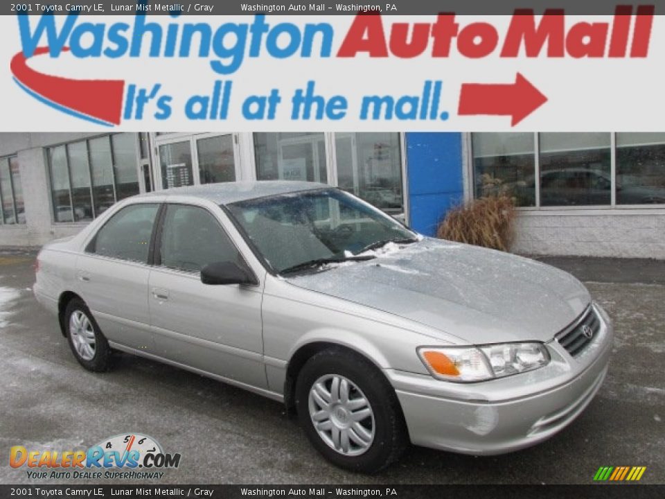 2001 Toyota Camry LE Lunar Mist Metallic / Gray Photo #1