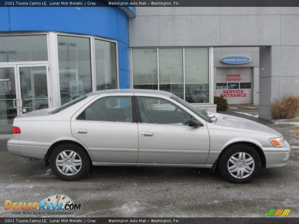 2001 Toyota Camry LE Lunar Mist Metallic / Gray Photo #2
