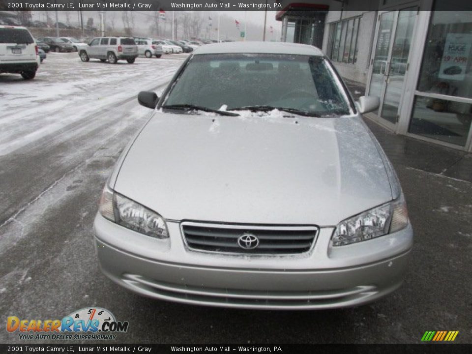 2001 Toyota Camry LE Lunar Mist Metallic / Gray Photo #3