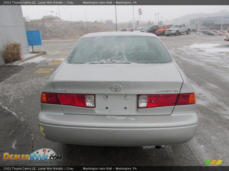 2001 Toyota Camry LE Lunar Mist Metallic / Gray Photo #6