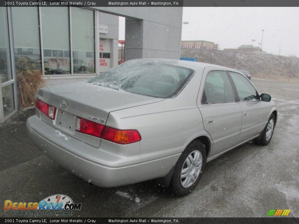 2001 Toyota Camry LE Lunar Mist Metallic / Gray Photo #7