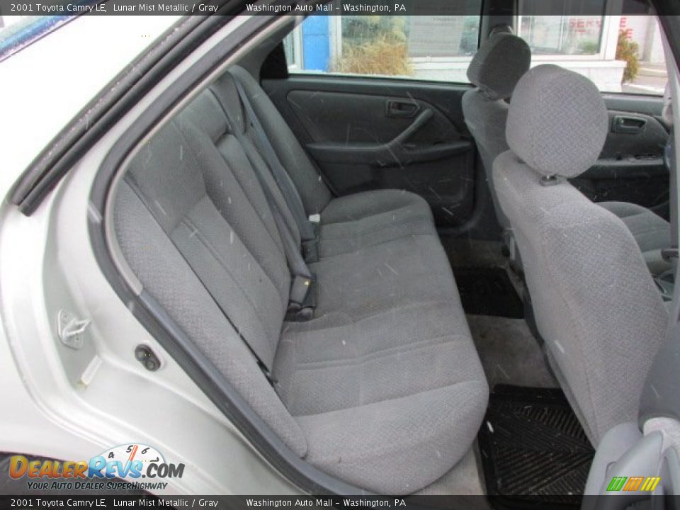 2001 Toyota Camry LE Lunar Mist Metallic / Gray Photo #11