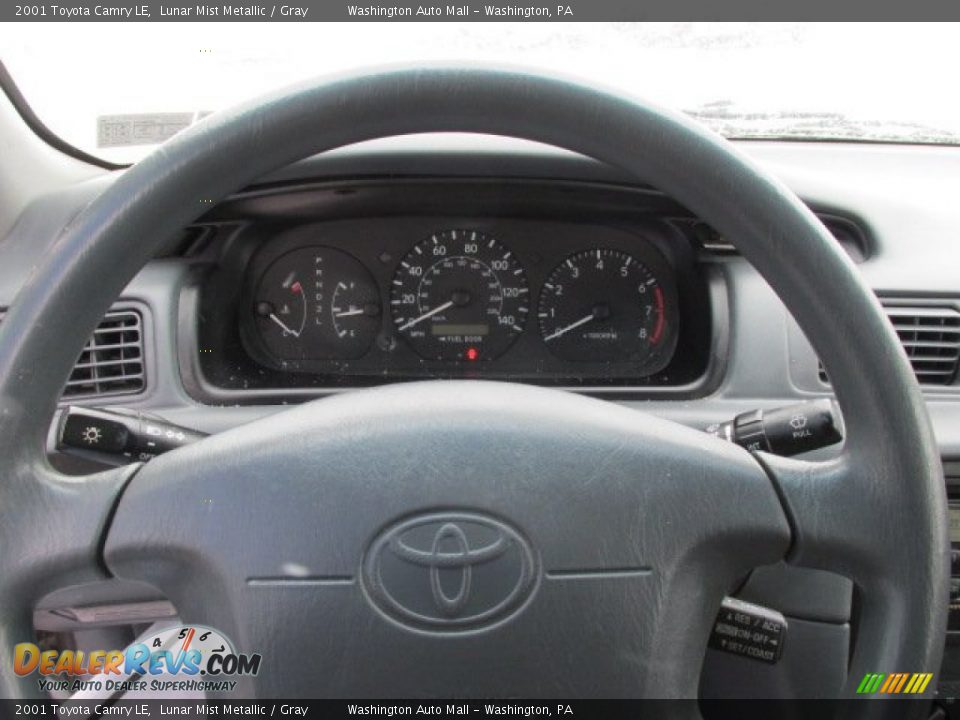 2001 Toyota Camry LE Lunar Mist Metallic / Gray Photo #16