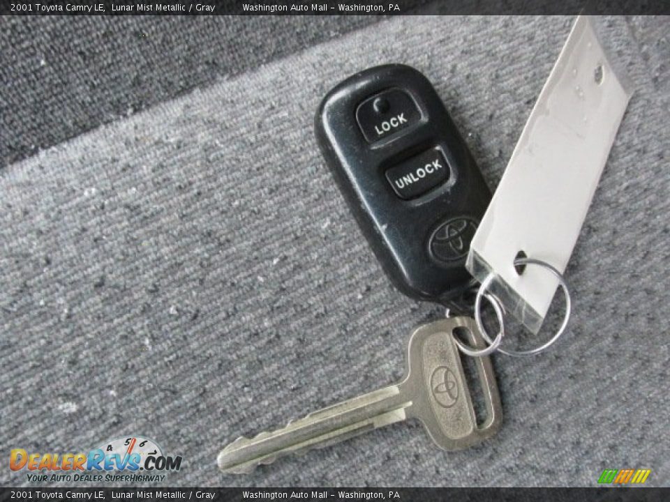 2001 Toyota Camry LE Lunar Mist Metallic / Gray Photo #17