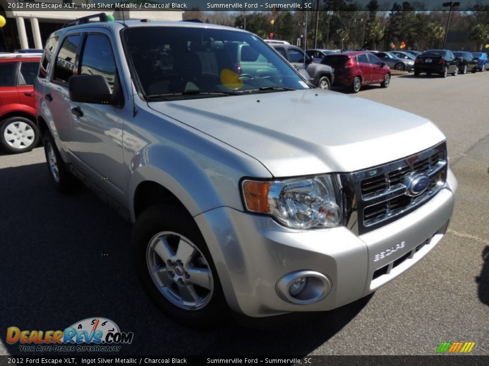 2012 Ford Escape XLT Ingot Silver Metallic / Charcoal Black Photo #1