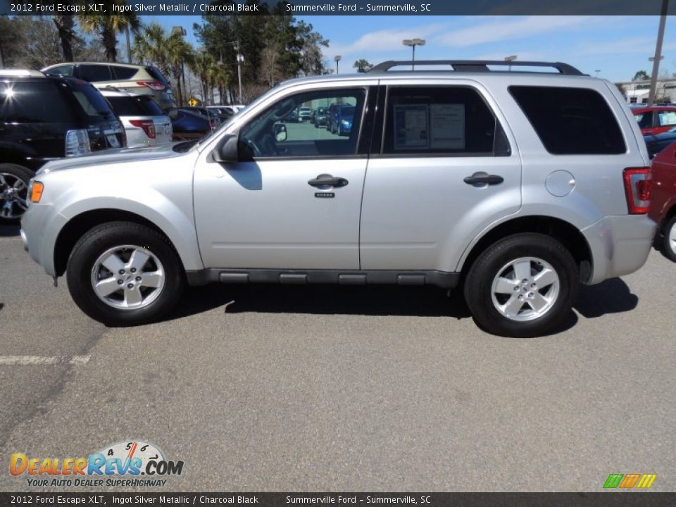 2012 Ford Escape XLT Ingot Silver Metallic / Charcoal Black Photo #2