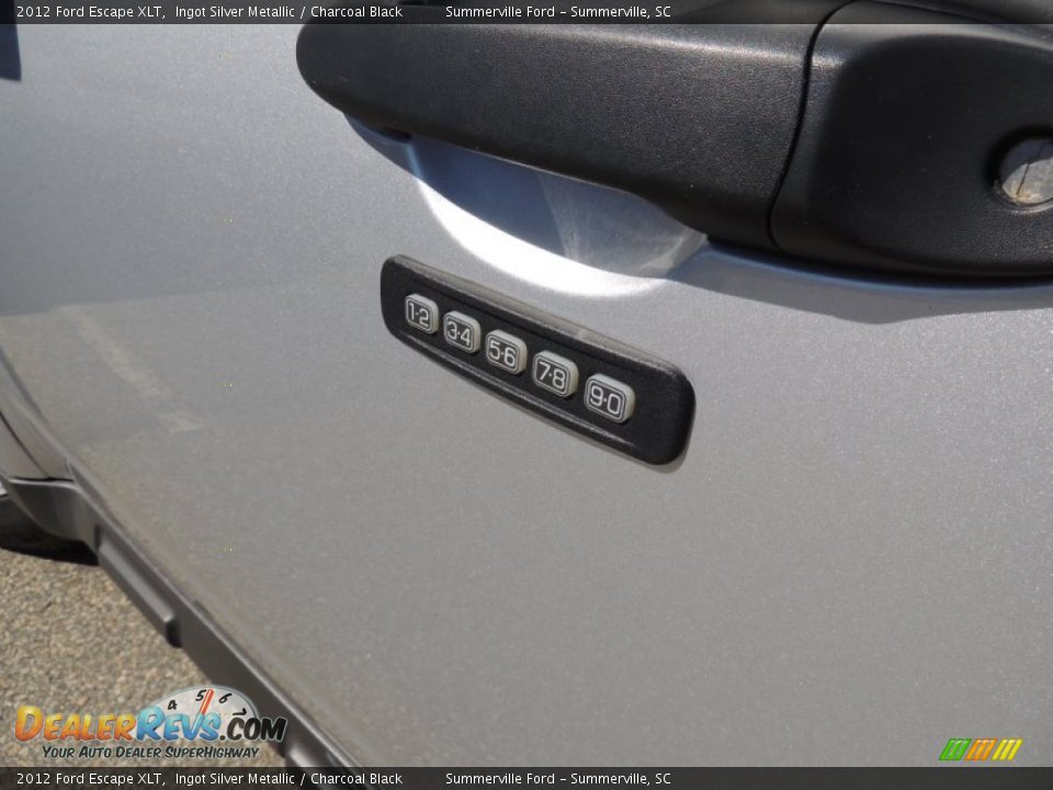 2012 Ford Escape XLT Ingot Silver Metallic / Charcoal Black Photo #3