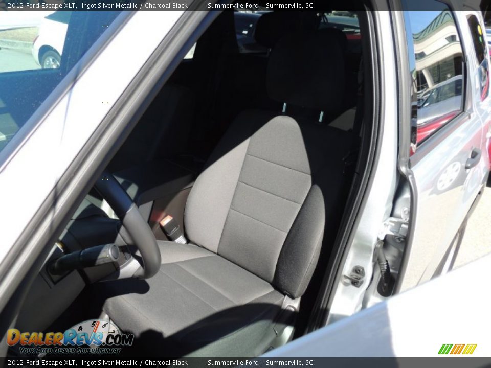 2012 Ford Escape XLT Ingot Silver Metallic / Charcoal Black Photo #5
