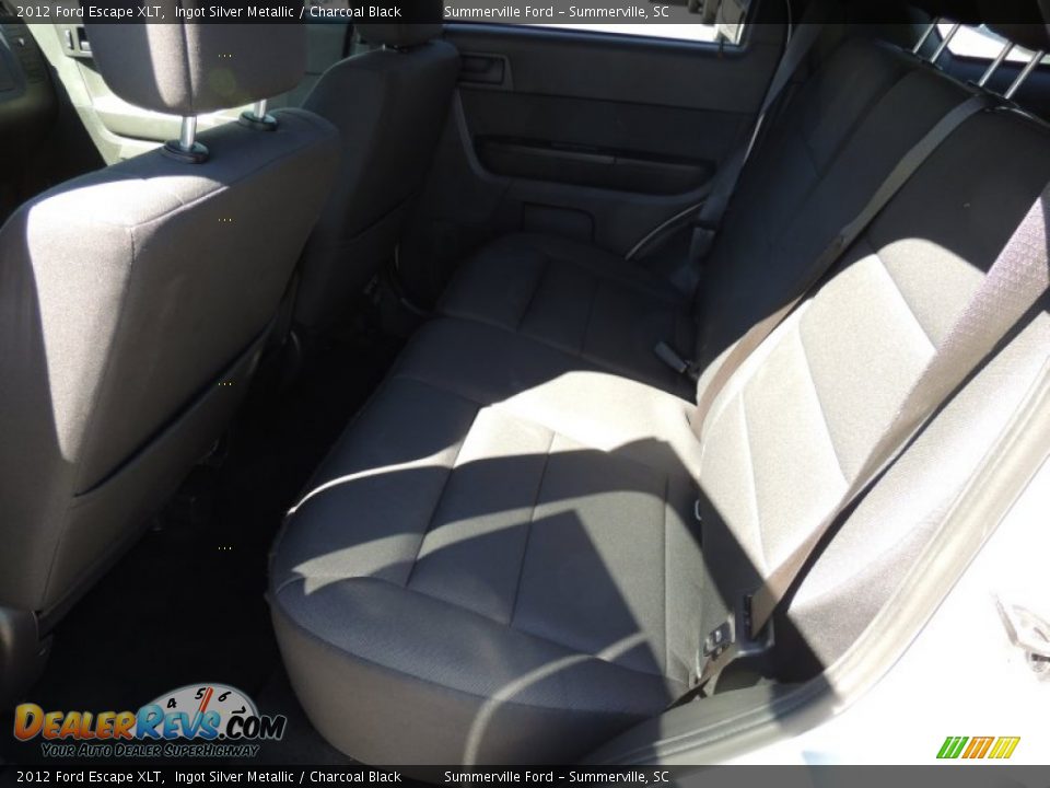 2012 Ford Escape XLT Ingot Silver Metallic / Charcoal Black Photo #7
