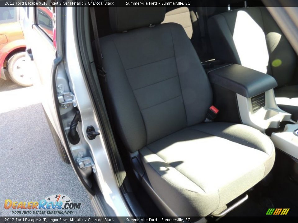 2012 Ford Escape XLT Ingot Silver Metallic / Charcoal Black Photo #9