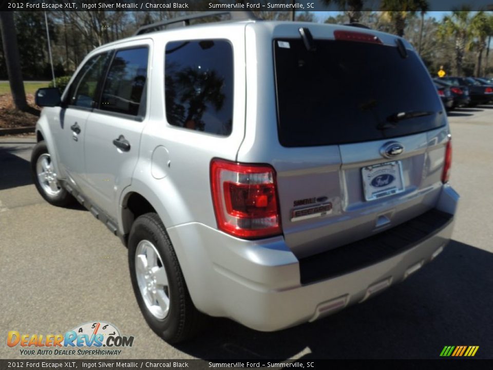 2012 Ford Escape XLT Ingot Silver Metallic / Charcoal Black Photo #16