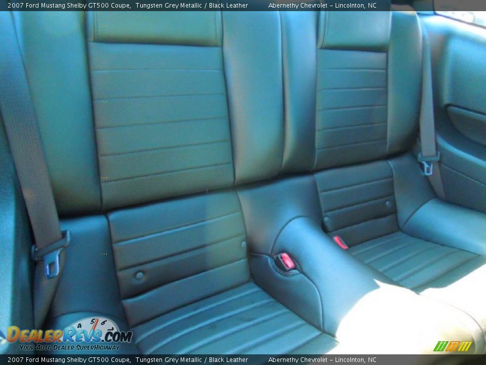 2007 Ford Mustang Shelby GT500 Coupe Tungsten Grey Metallic / Black Leather Photo #18