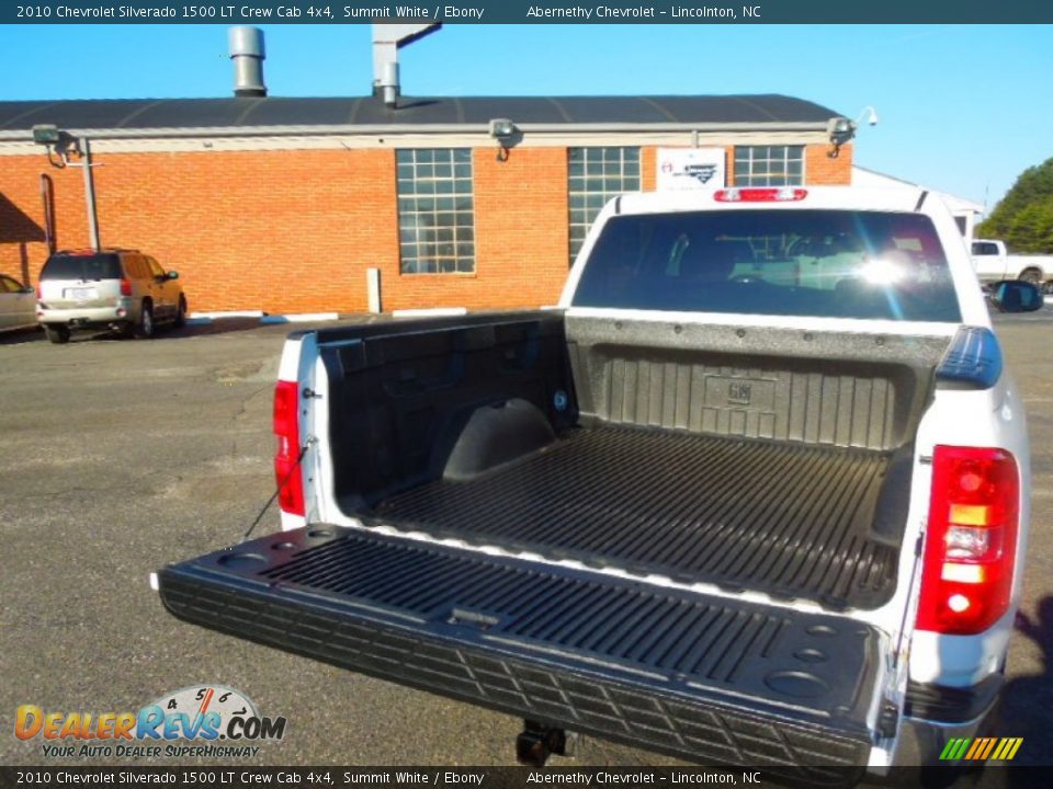 2010 Chevrolet Silverado 1500 LT Crew Cab 4x4 Summit White / Ebony Photo #6