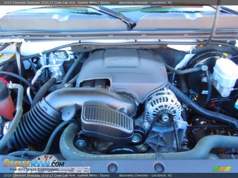 2010 Chevrolet Silverado 1500 LT Crew Cab 4x4 Summit White / Ebony Photo #22