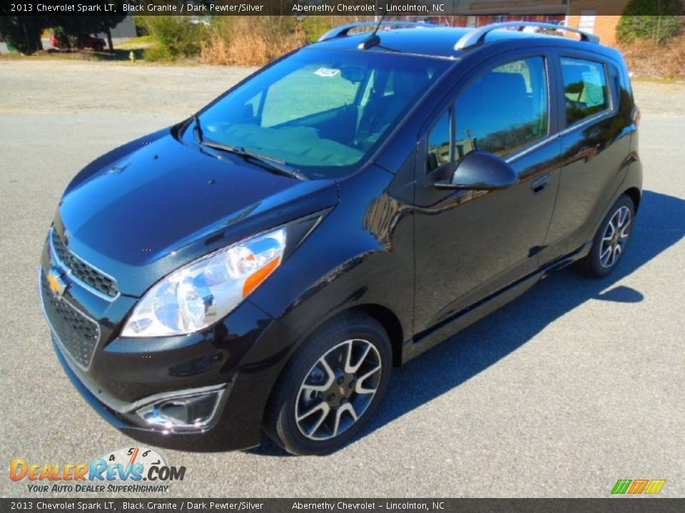 2013 Chevrolet Spark LT Black Granite / Dark Pewter/Silver Photo #2