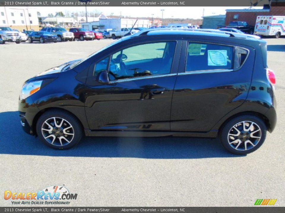 2013 Chevrolet Spark LT Black Granite / Dark Pewter/Silver Photo #3