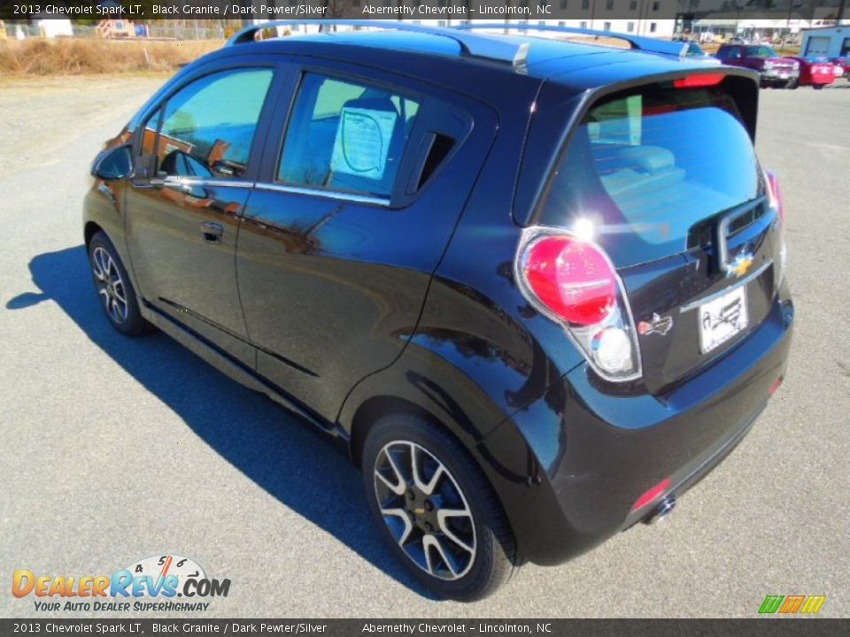 2013 Chevrolet Spark LT Black Granite / Dark Pewter/Silver Photo #4