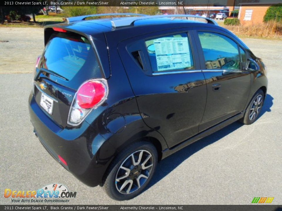 2013 Chevrolet Spark LT Black Granite / Dark Pewter/Silver Photo #5