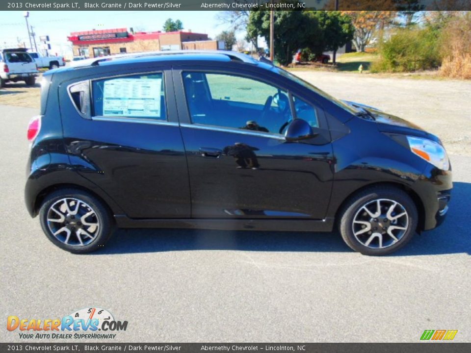 2013 Chevrolet Spark LT Black Granite / Dark Pewter/Silver Photo #6