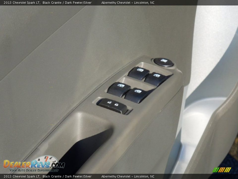 2013 Chevrolet Spark LT Black Granite / Dark Pewter/Silver Photo #10