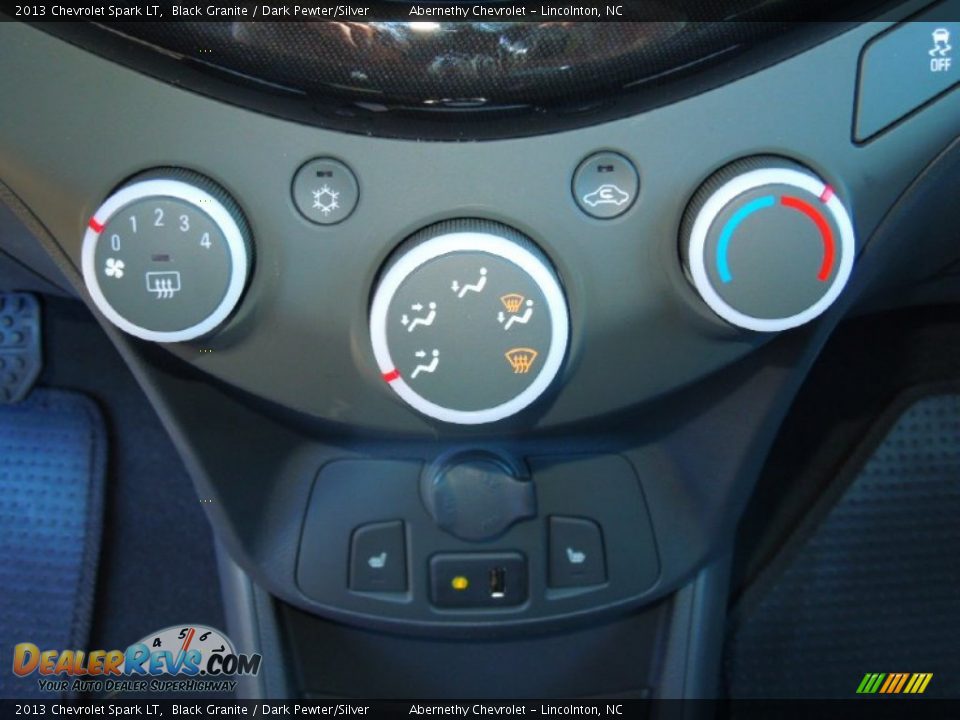 2013 Chevrolet Spark LT Black Granite / Dark Pewter/Silver Photo #13