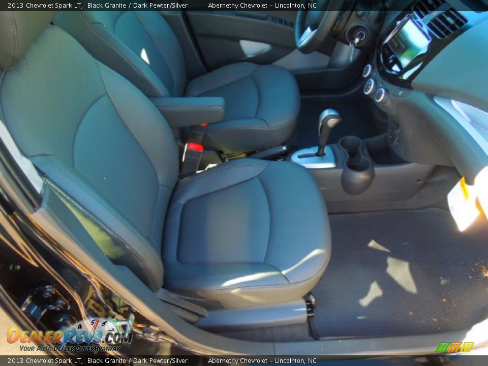 2013 Chevrolet Spark LT Black Granite / Dark Pewter/Silver Photo #20