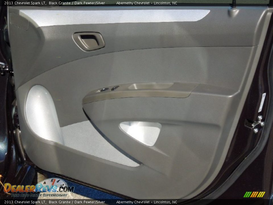 2013 Chevrolet Spark LT Black Granite / Dark Pewter/Silver Photo #21