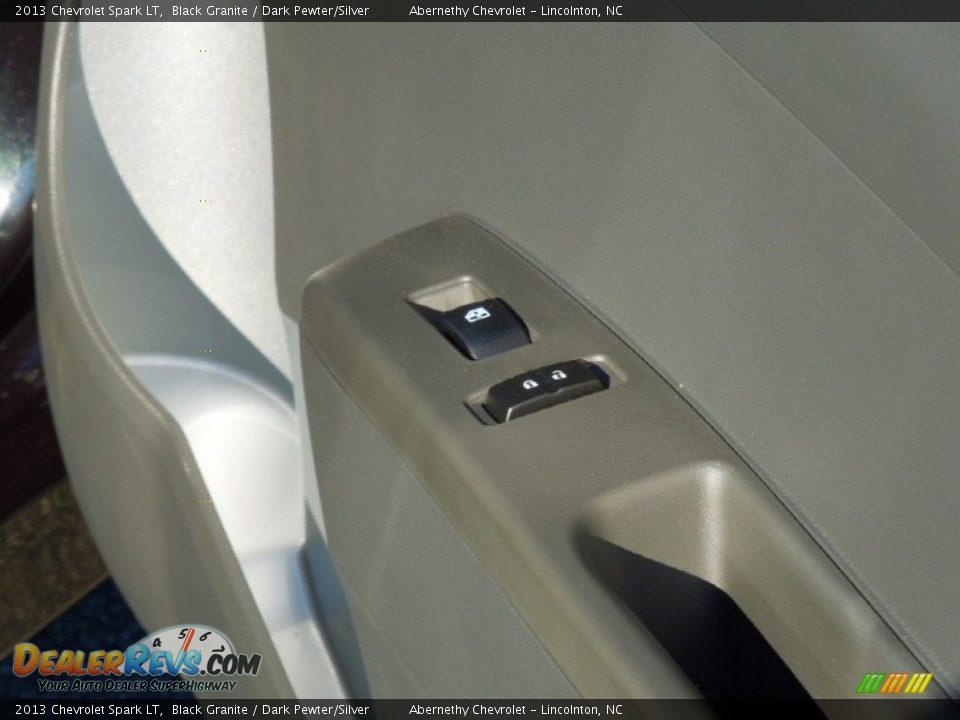 2013 Chevrolet Spark LT Black Granite / Dark Pewter/Silver Photo #22