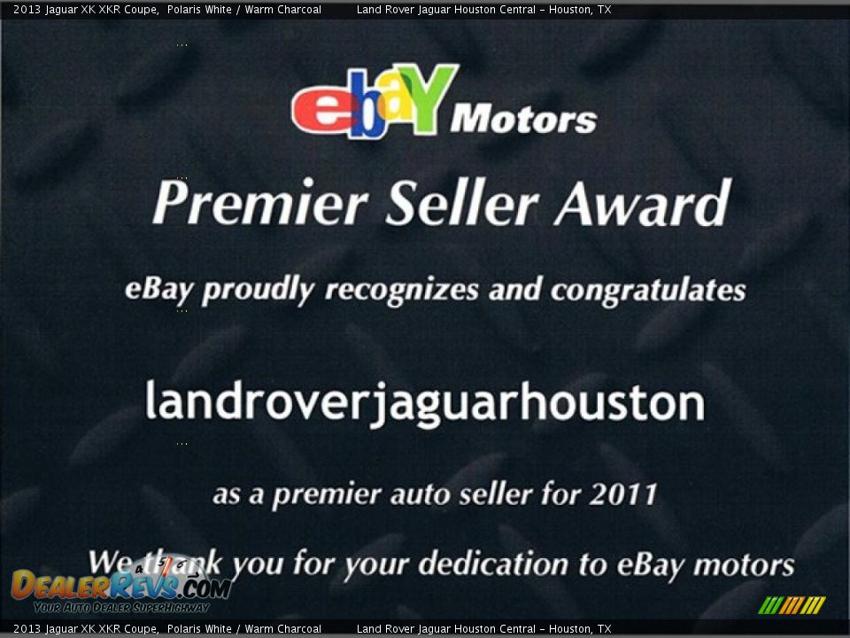 Dealer Info of 2013 Jaguar XK XKR Coupe Photo #24
