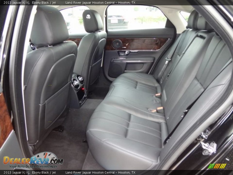 Rear Seat of 2013 Jaguar XJ XJ Photo #4