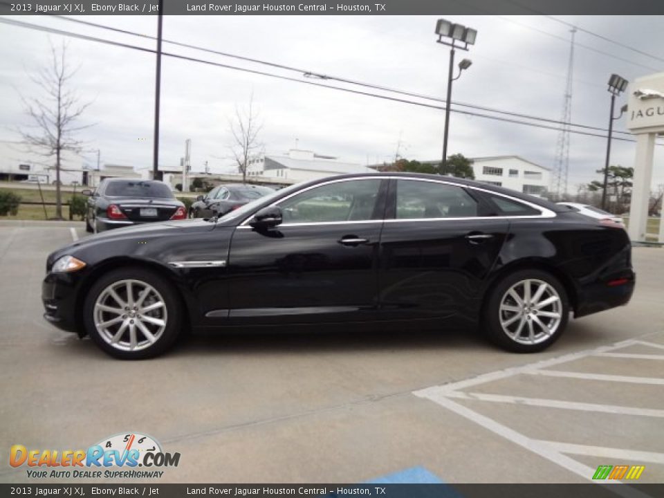 Ebony Black 2013 Jaguar XJ XJ Photo #7