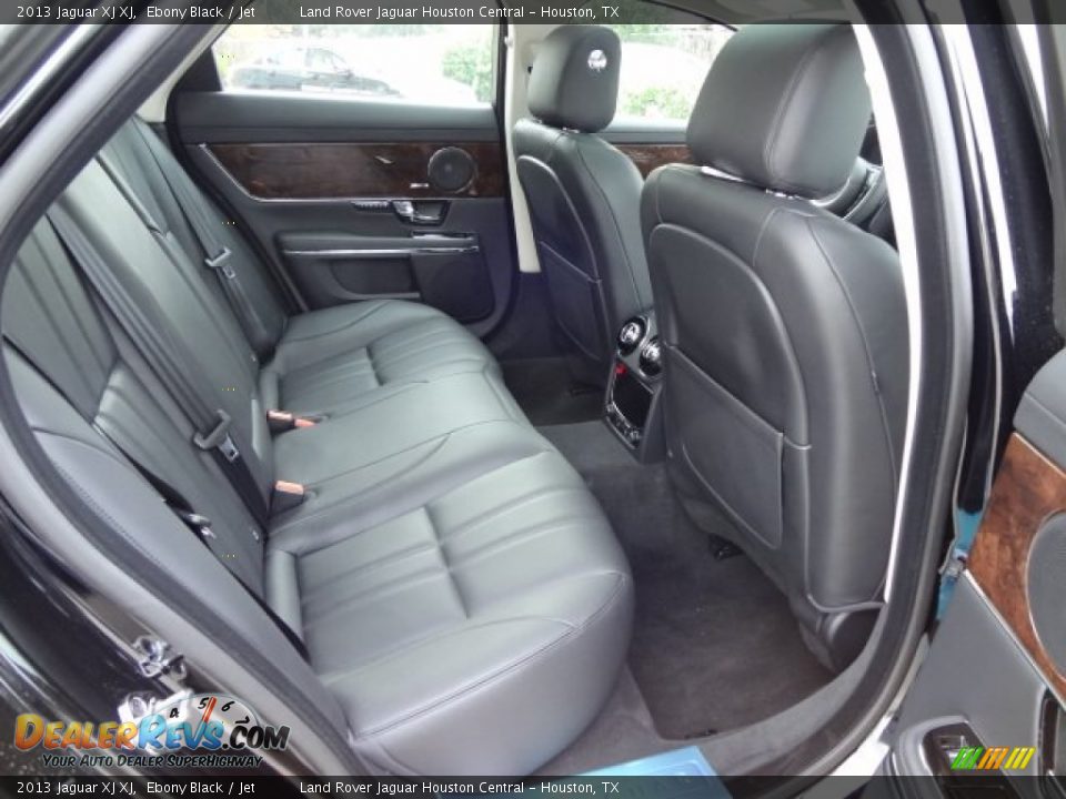 Rear Seat of 2013 Jaguar XJ XJ Photo #13