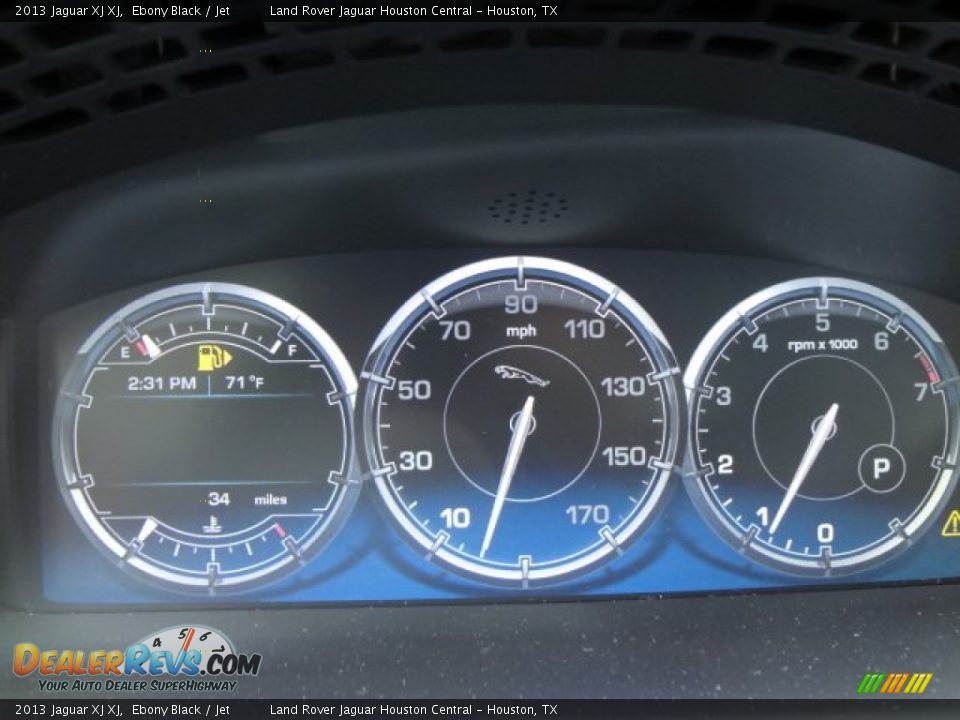 2013 Jaguar XJ XJ Gauges Photo #19