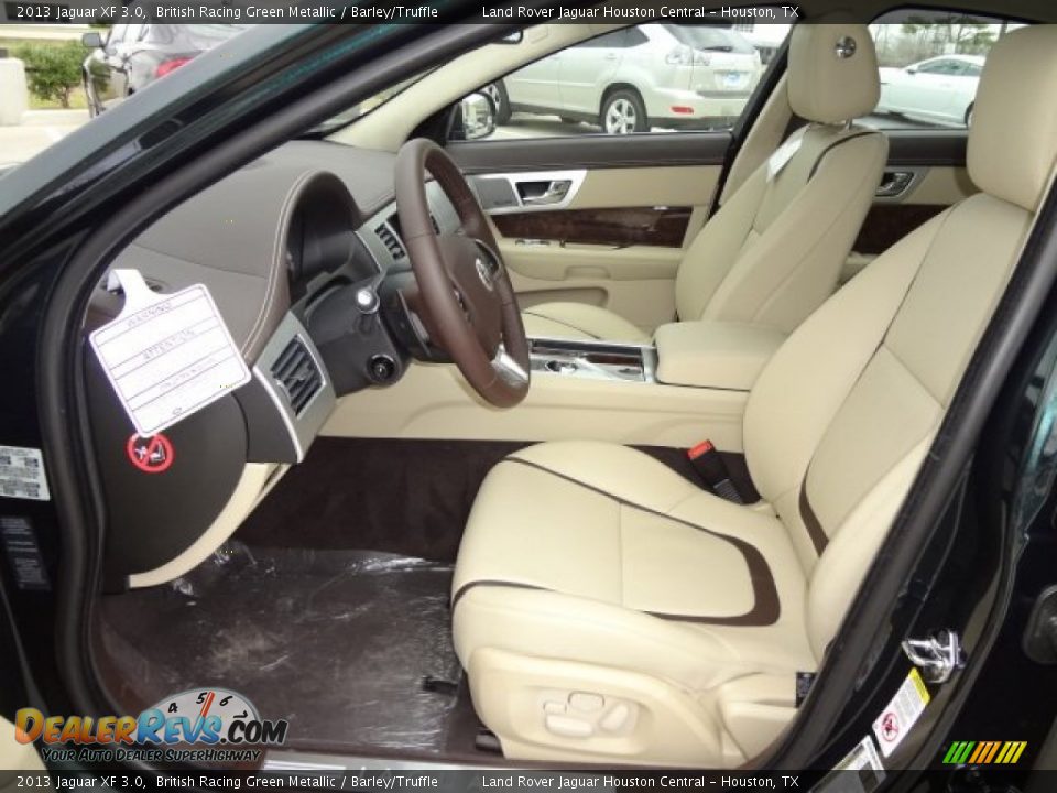 Barley/Truffle Interior - 2013 Jaguar XF 3.0 Photo #2