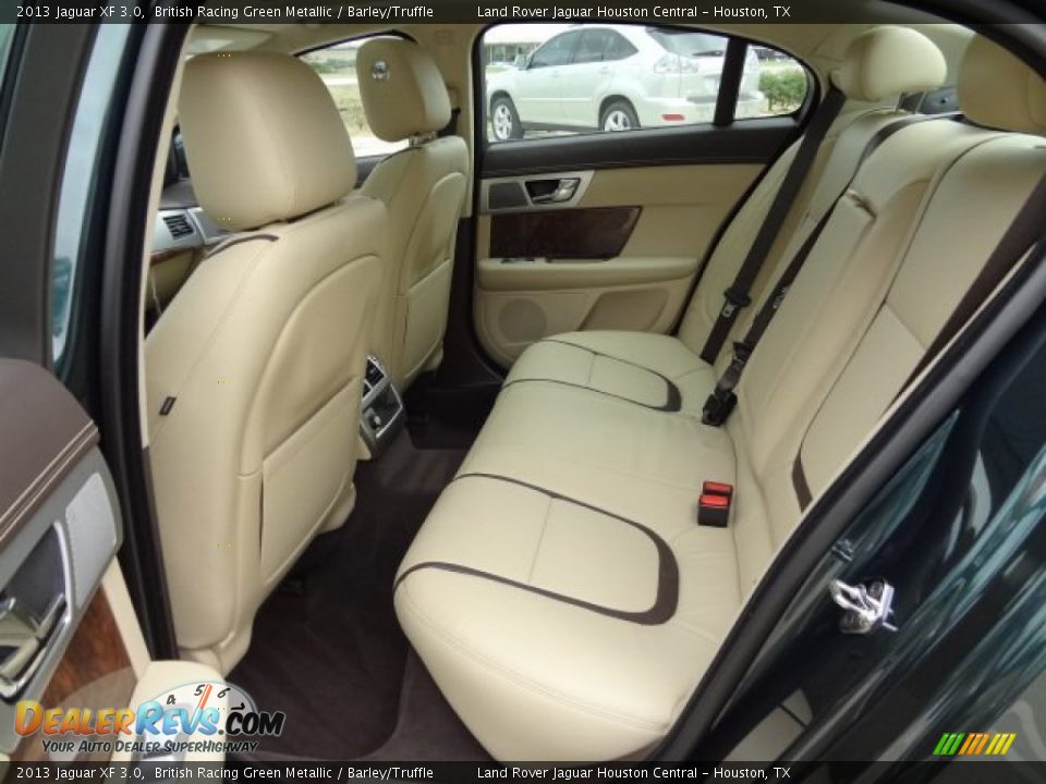Rear Seat of 2013 Jaguar XF 3.0 Photo #4