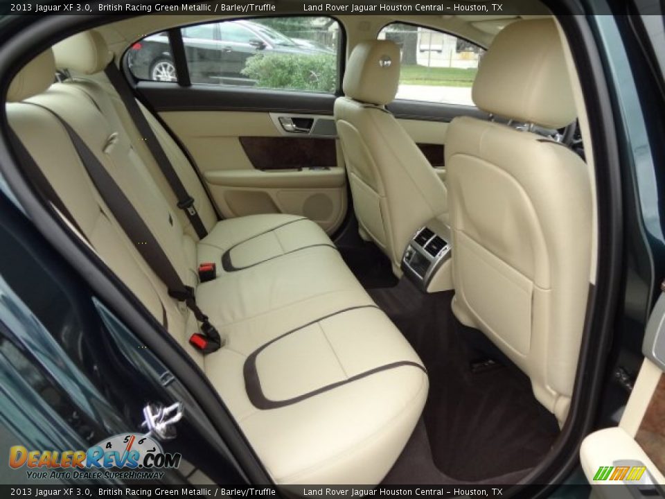 Rear Seat of 2013 Jaguar XF 3.0 Photo #13